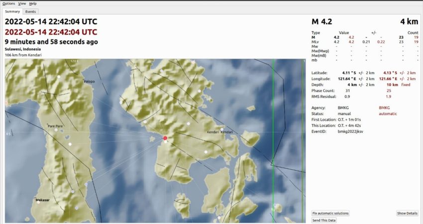 Gempa Guncang Kolaka, Warga Sempat Berhamburan Keluar dari Rumah karena Panik