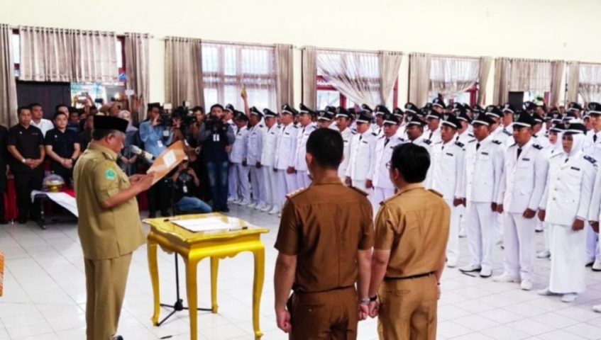 Lantik 123 Desa Terpilih, Ini Pesan Bupati Konawe