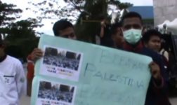 Di Kendari Mahasiswa Gelar Aksi Solidaritas Untuk Palestina