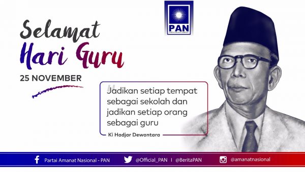 Hari Guru, Ini kata Ketua PAN Sultra