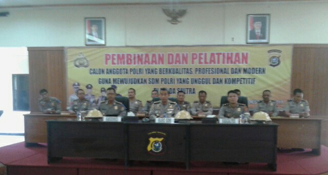 57 Peserta Ikut Pembinaan dan Pelatihan, Calon Polri Berkualitas