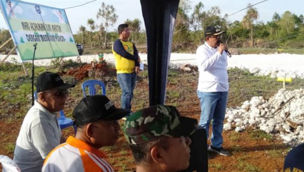 Jelang HUT Wakatobi, Pemda Tanam Pohon di Kawasan GOR