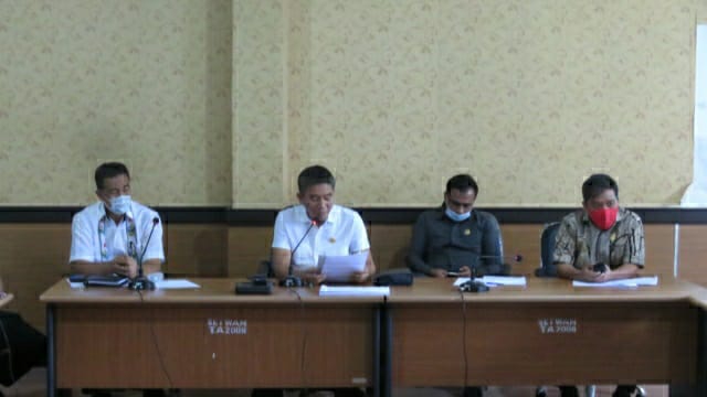 Raker Bersama TAPD, DPRD Konsel Usulkan Pengadaan Alat Test Swab Covid-19