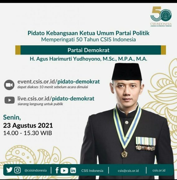 AHY: Demokrat Ingin Rakyat Selamat, Jangan Anggap Kritik Sebagai Lawan AHY: Demokrat Ingin Rakyat Selamat, Jangan Anggap Kritik Sebagai Lawan