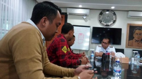 Panitia Jamselinas Audiensi dengan Walikota Makassar