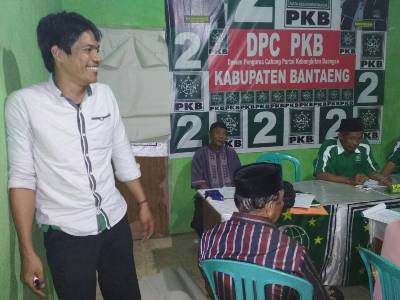 Sekretaris DPC PBK Bantaeng Sabran Dahlan