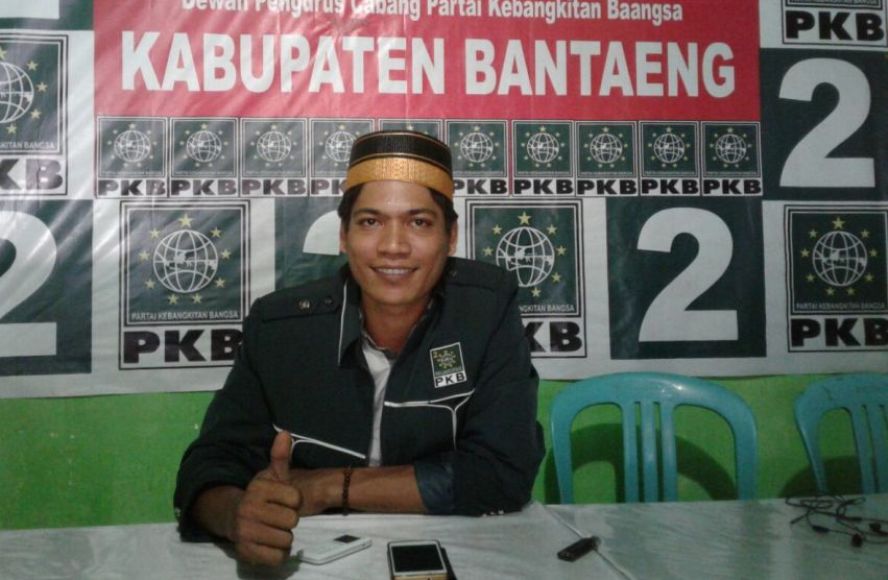 Sekretaris DPC PKB Bantaeng Muh Sabran. FOTO : DOK TEGAS