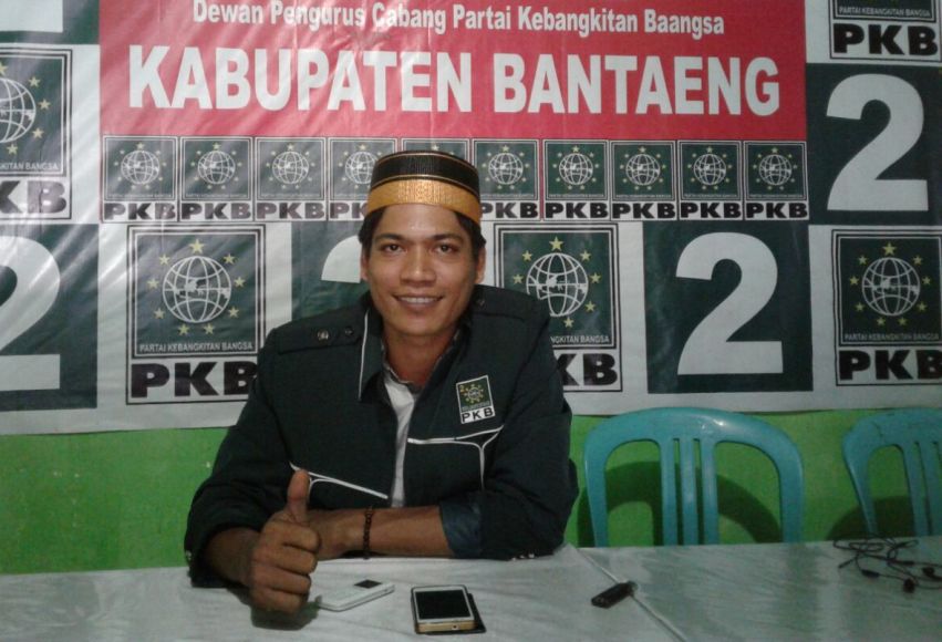 Sekretaris Umum DPC PKB Bantaeng Sabran Dahlan