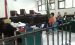 Suasana sidang kasus korupsi anggota KPU Konsel di pengadilan Tindak pidana Korupsi di pengadilan negeri kendari. FOTO : ODEK