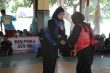 Para pesilat dari kalangan pelajar saat bertanding di kejuaraan silat Bupati Jepara CUP ke V. FOTO : DSW
