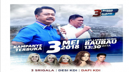 Wow ! RM-SK Bakal Kampanye Terbuka Hadirkan Tiga Srigala