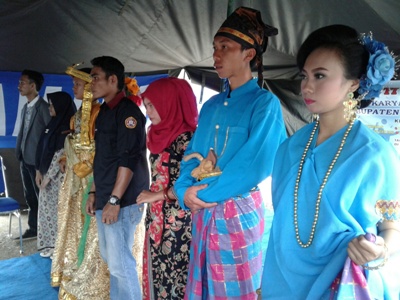Salah satu kegiatan SKBKT Kabupaten bantaeng dengan penggunaan baju adat. FOTO : SYAM