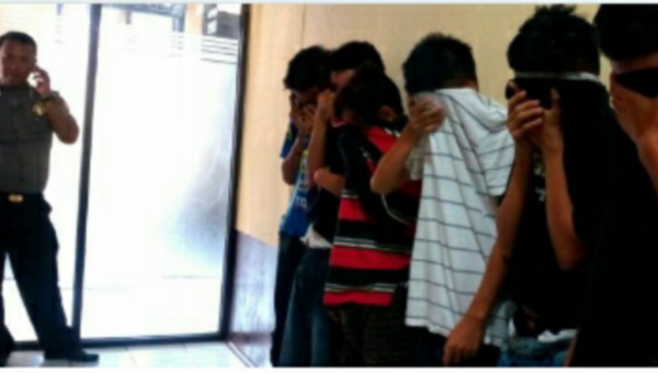 Isap Lem, Enam Pelajar Diamankan Polisi