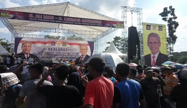 Ini Dia Deklarasi Nurdin Halid di Kendari