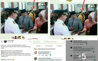 Viral, Istri Cagub Ini Dibilangin “Penampakan” Dipostingan Facebook, Begini Reaksinya