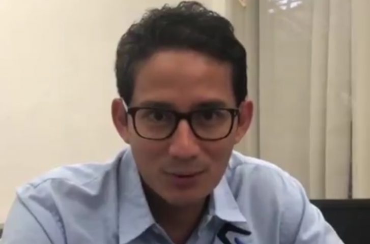 Video, Sandiaga Uno Ajak Pendukungnya Kawal C1