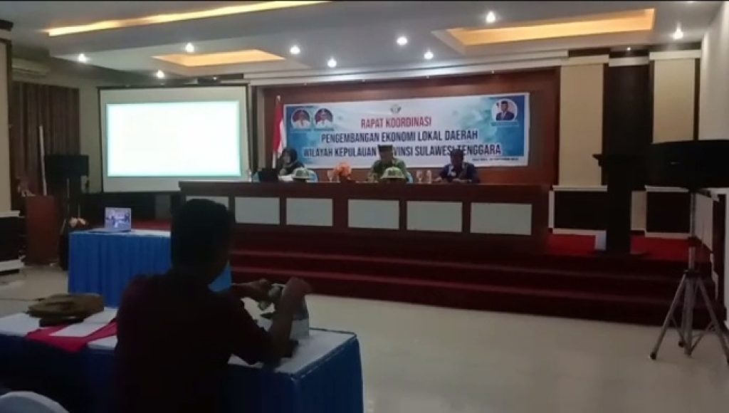 Bappeda Sultra Gelar Rakor Pengembangan Ekonomi Lokal Daerah di Baubau