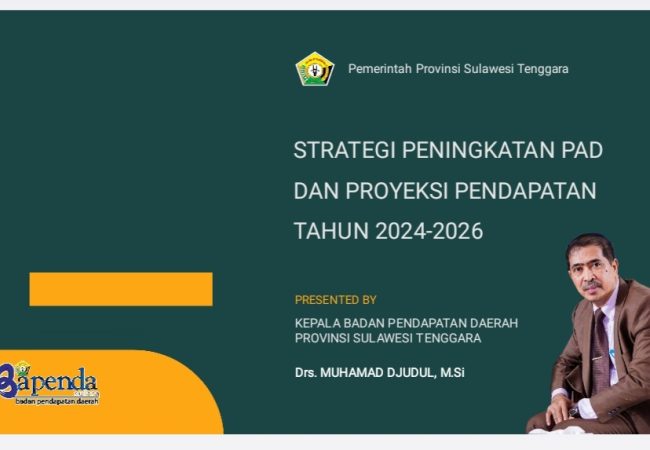 Strategi Bapenda Tingkatkan PAD dan Proyeksi Pendapatan 2024-2026
