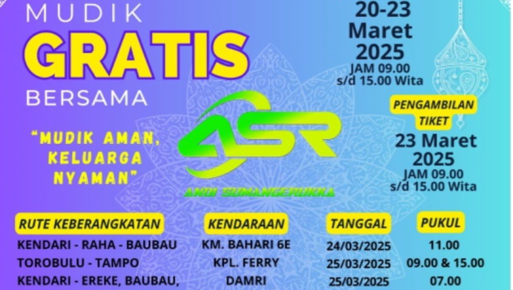 Antusiasme Tinggi, Gelombang Kedua Mudik Gratis ASR Langsung Dibuka!