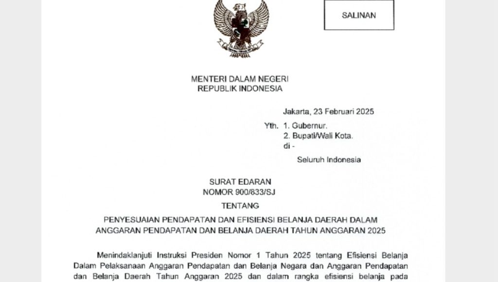 Efisiensi APBD 2025: Jalan Berliku Menuju Kinerja Optimal