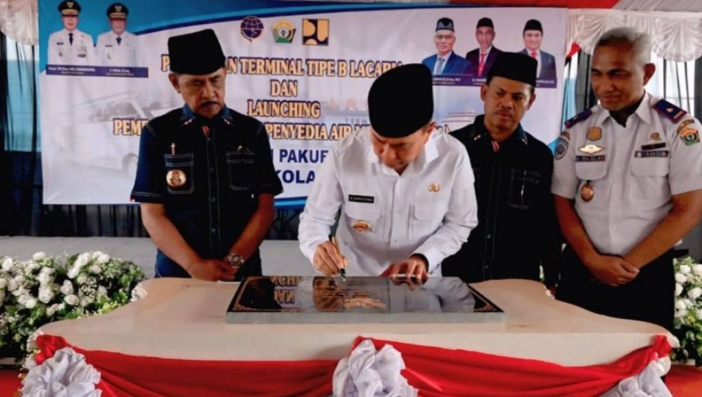 Terminal Tipe B Lacaria Kolut Diresmikan, Gubernur Sultra Harapkan Jadi Pusat Layanan Transportasi Utama