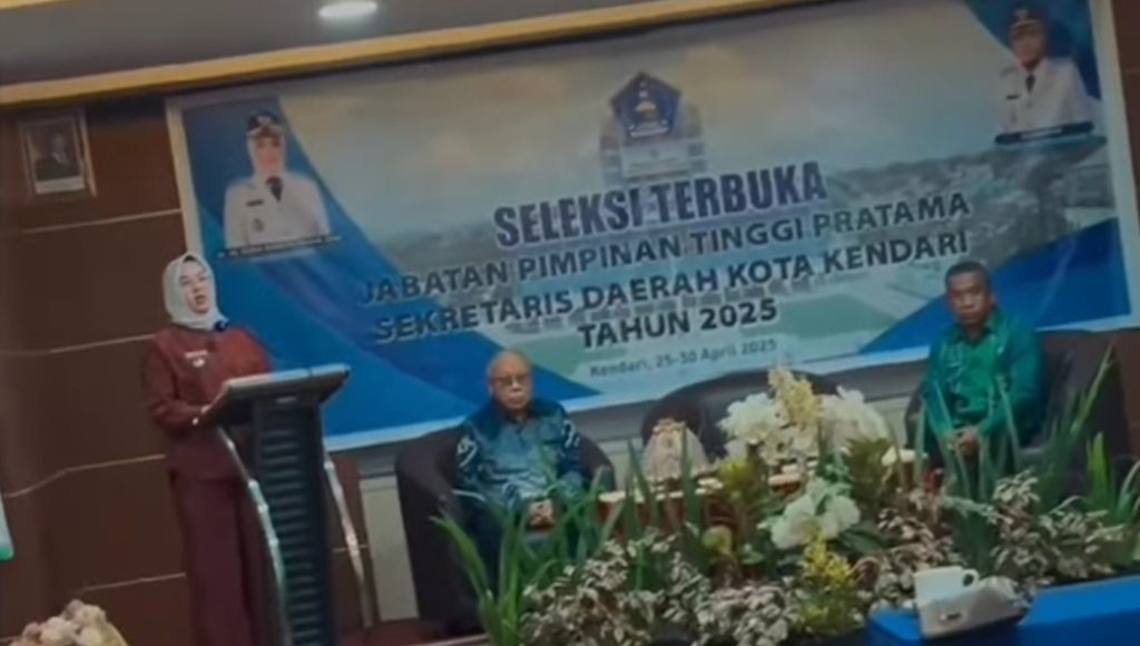 Wali Kota Buka Seleksi Terbuka Jabatan S3kda Kota Kendari 2025
