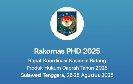 Sulawesi Tenggara Jadi Tuan Rumah Rakornas Produk Hukum Daerah 2025