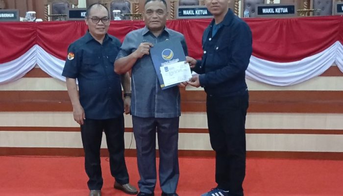 NasDem Sultra Resmi Ajukan Pergantian Ketua DPRD dan Ketua Fraksi