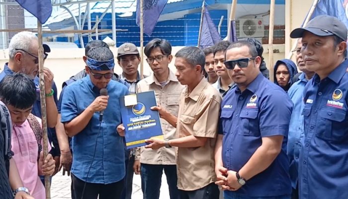Tuntut Permohonan Maaf Terkait Framing Surya Paloh, Kader NasDem Sultra Datangi Kantor PWI