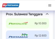 Update Harga BBM di Sulawesi Tenggara: Pertamax Turbo Tembus Rp19.850, Dexlite Capai Rp24.150
