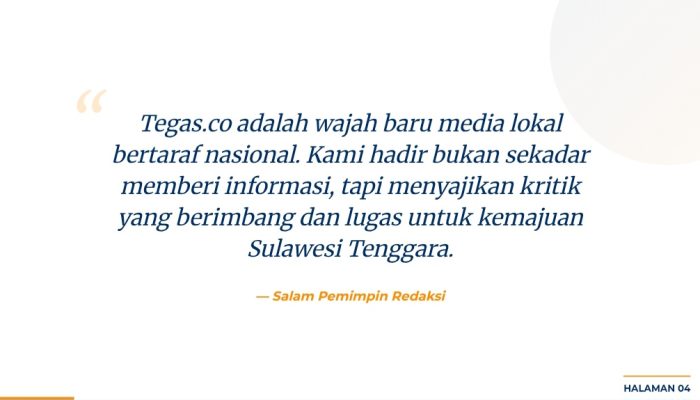 Cikal Bakal Pendirian tegas.co