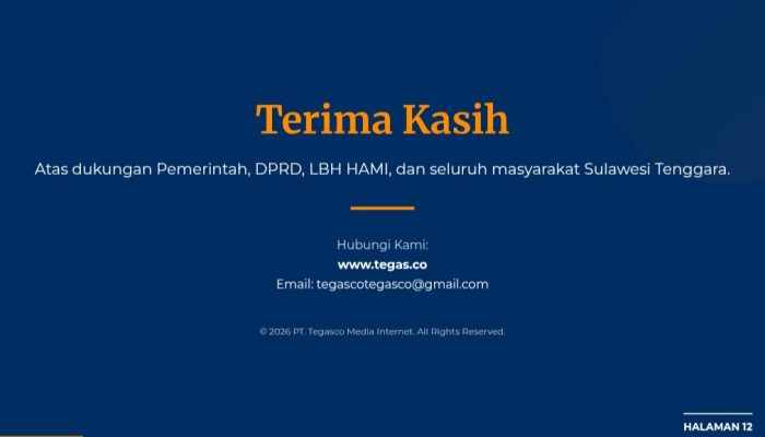 Cikal Bakal Pendirian tegas.co