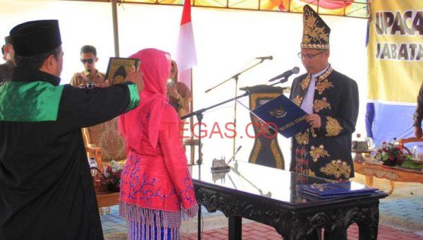 Sekda Kendari Defenitif Resmi Dilantik, Ini Pesan Wali Kota