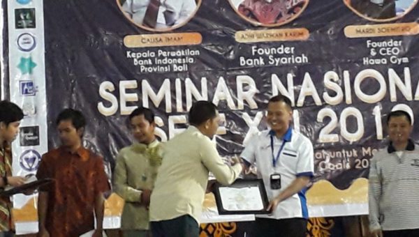 KSEI ICON! FEB UNUD Hadirkan Semnas SELF XVI 2019﻿