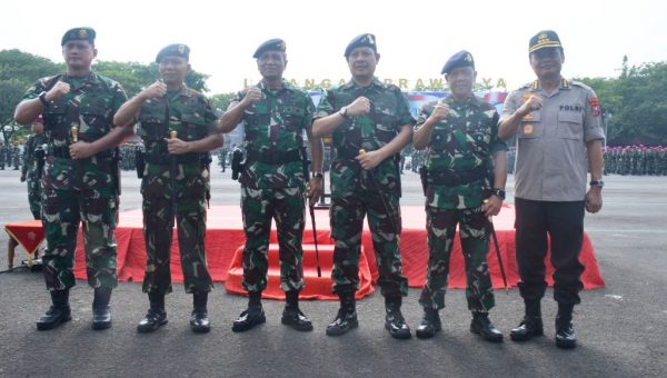 Koarmada II Dukung Penuh Sinergitas TNI-Polri
