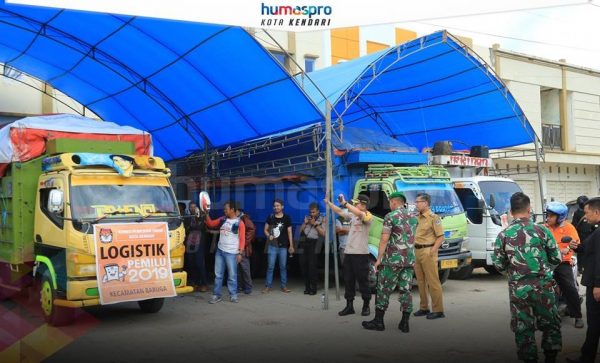 Wali Kota Kendari Pantau Kesiapan Sejumlah TPS