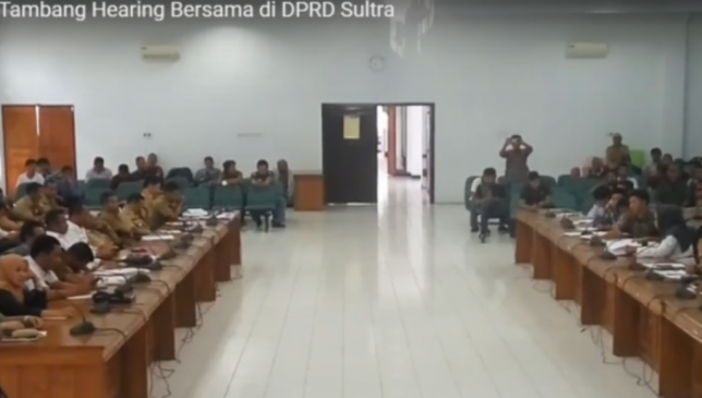 8 Perusahaan Tambang Hearing Bersama di DPRD Sultra
