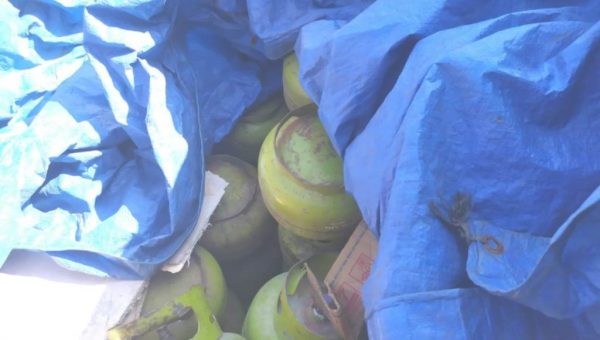 Polisi Amankan 274 Tabung Gas Elpiji 3 Kg di Aceh Singkil