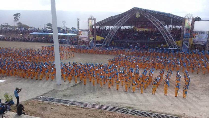 Festival Budaya Tua Buton Ditutup dengan Atraksi Tari Kolosal