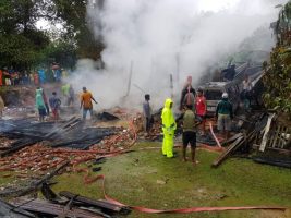 Satu Rumah dan Satu Unit Mobil Dilalap Sijago Merah