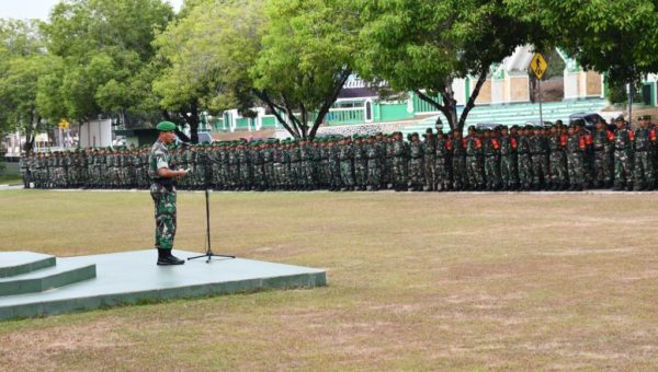 Danrem: Jadikan Lima Kemampuan Teritorial untuk Hadapi Massa Unjuk Rasa