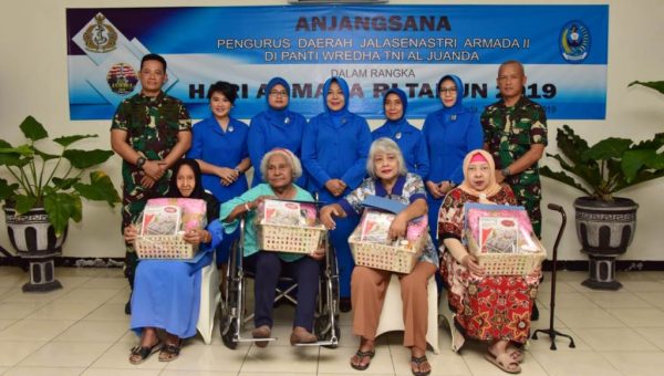 Peringati Hari Armada 2019 Ketua DJA II Anjangsana Ke Panti Wredha