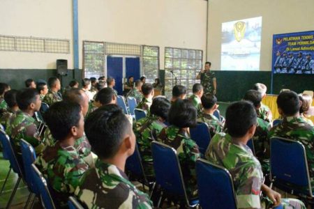 100 Anggota Lanud Adi Ikuti Pelatihan Permildas. FOTO : NADHIR ATTAMIMI