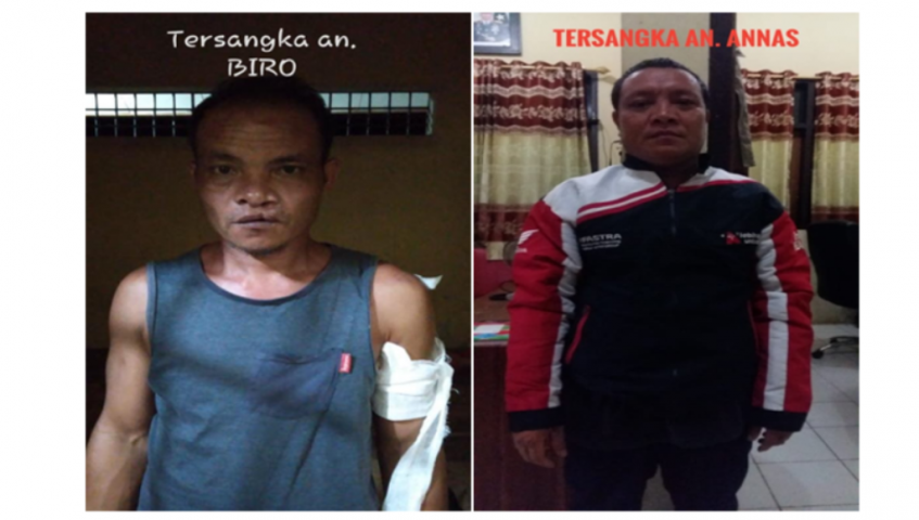 Polisi Amankan Dua Pria Penganiaya di Konsel