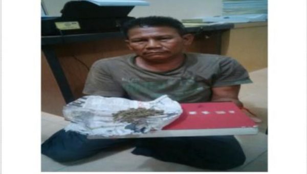 Ketauan Jual Sabu dan Ganja Pria ini di Ringkus Polisi
