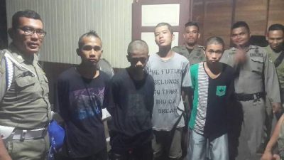 Pol PP Berau Amankan Pelajar Penghisap Lem