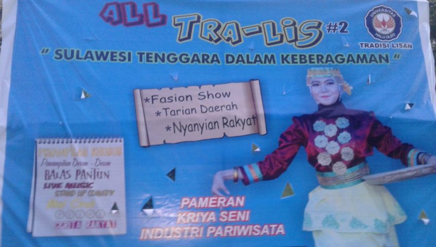 Tarian dan Lagu Daerah Warnai Kegiatan Mahasiswa Jurusan Tradisi Lisan UHO