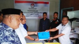 DPD PAN Wakatobi Mendaftar, KPUD: Berkas Lengkap