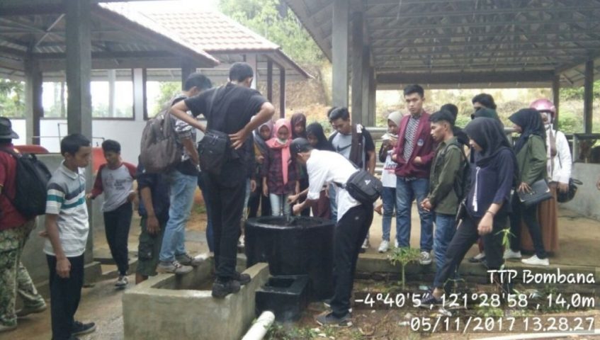 Mahasiswa Peternakan USN Timba Ilmu di TTP Bombana