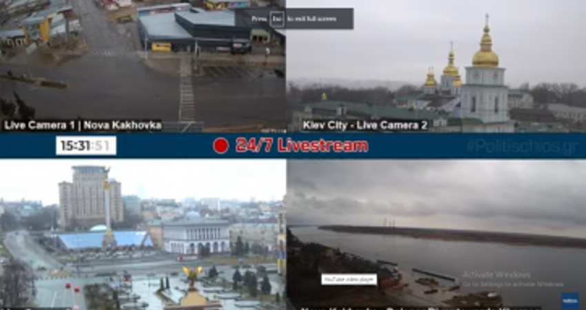 Live CCTV Kota – Kota Besar Ukraina